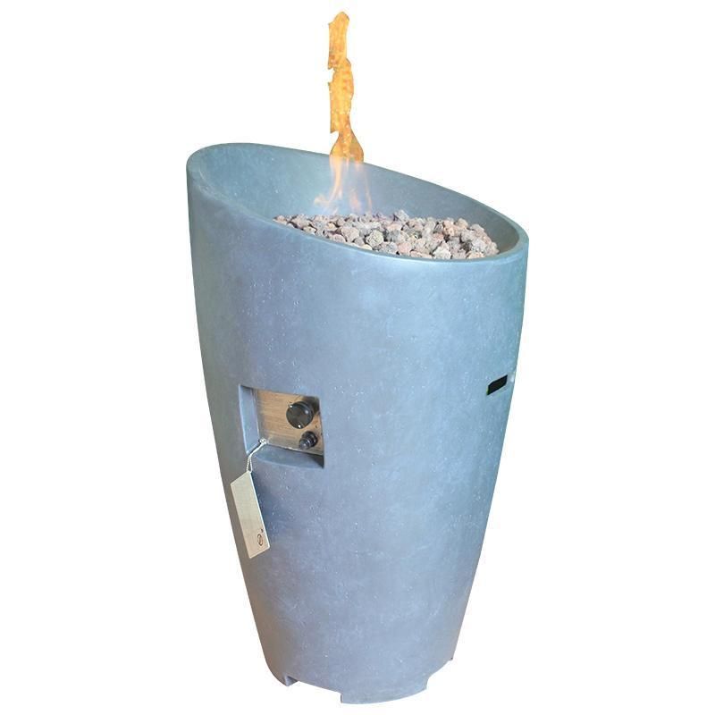 LPG Warmth Fire Pit Pot for Vestibule SUS304 Burner Resistant to Sun and Rain