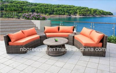 Comfortable Hand-Weaving Garden Rattan Outdoor Leisure Sofa Lounge Furniture