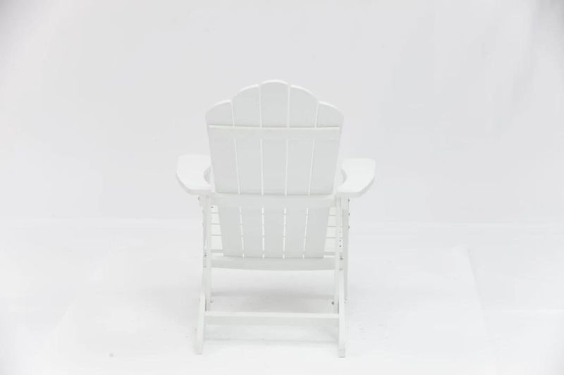 Environment Friendly Plastic Wood Chair Outdoor Patio Leisure Beach Lounge Armchair