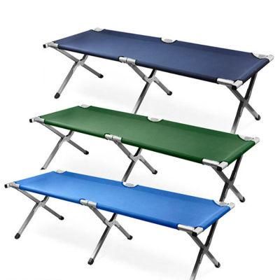 Hot Sales Wholesale Lightweight Portable Folding Camping Bed Outdoor Camping Foldable Bed Cots