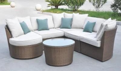 Rattan Garden Sofa Furniture Wicker Outdoor Sofa