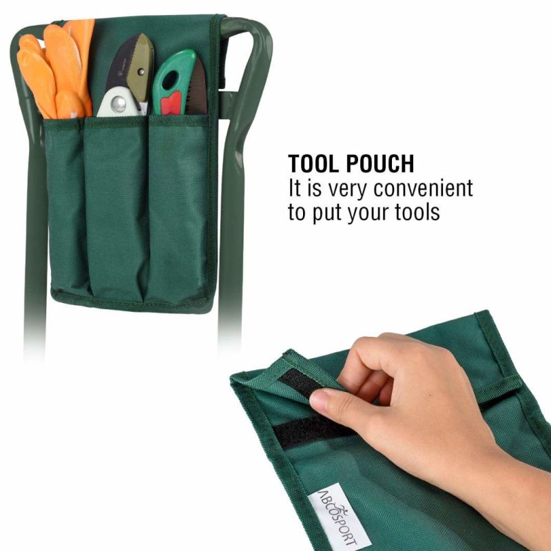 Garden Kneeler and Seat Protects Your Knees, Clothes From Dirt & Grass Stains Foldable Stool for Ease of Storage EVA Foam Pad Sturdy and Lightweight Bench