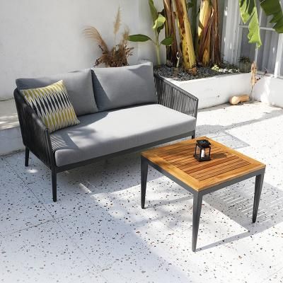 Rattan Sofa Villa Hotel Courtyard Garden Outdoor Tables and Chairs