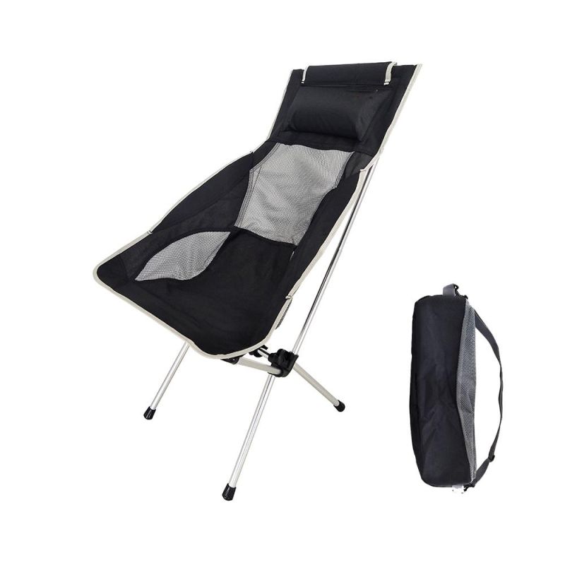 Bigger Size Camping Chair Black