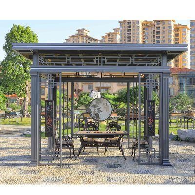 Kd Design, Carton Package Aluminum Darwin or OEM Grill Gazebo Pergola on Deck