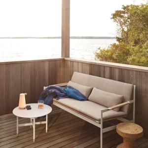 2020 The Newest Nordic Outdoor Sofa Rattan Furniture Villa Leisure Single Balcony Rattan Chair Outdoor Patio Terrace Sofa
