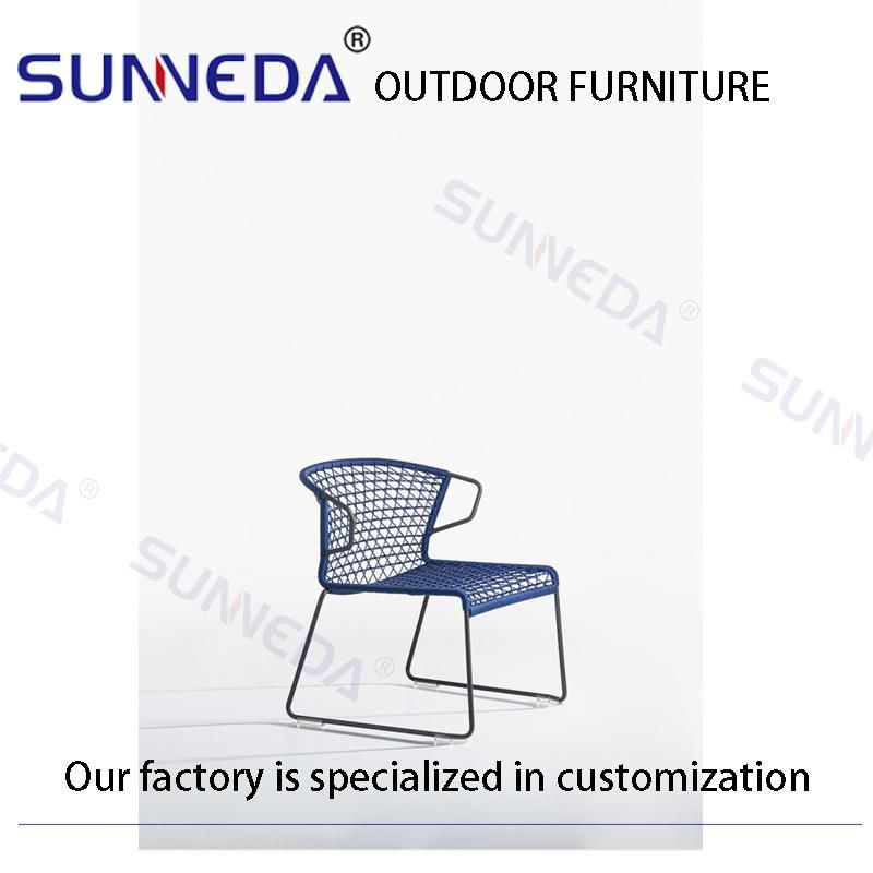 Resort Villa Outdoor Compact Balcony Garden Leisure Loveseat