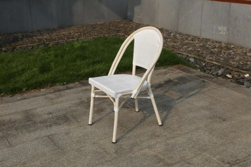 Balcony New Aluminum Metal Furniture Design Luxury Outdoor Dining Sets Garden Furniture Patio Chair Set