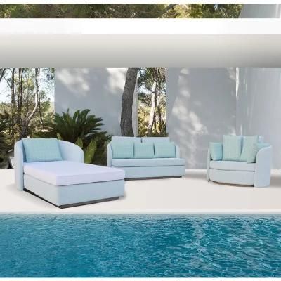 Colorful Modern OEM Foshan Sunbed Sun Garden Furniture Aluminum Chair Hot Sale