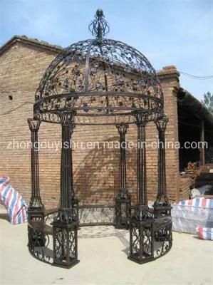 Forged Iron Gazebo for Garden Decoration