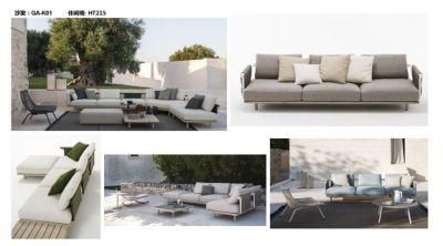 Outdoor Rattan Sofa Sun Room Garden Terrace Furniture Combination Tg-Gak01