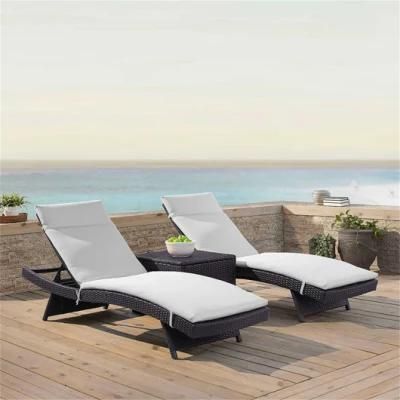 Outdoor Patio Garden Pool Sunbed Chaise Lounger