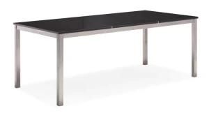 Outdoor Dining Table with Honeycomb Stone Table Top