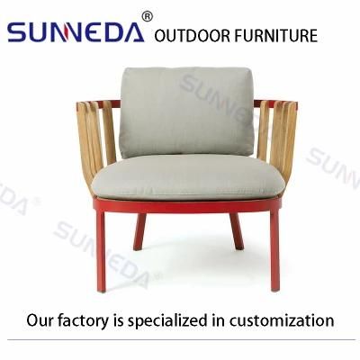 Contemporary Simple Style Design Commercial Coffee Chair with Tea Table