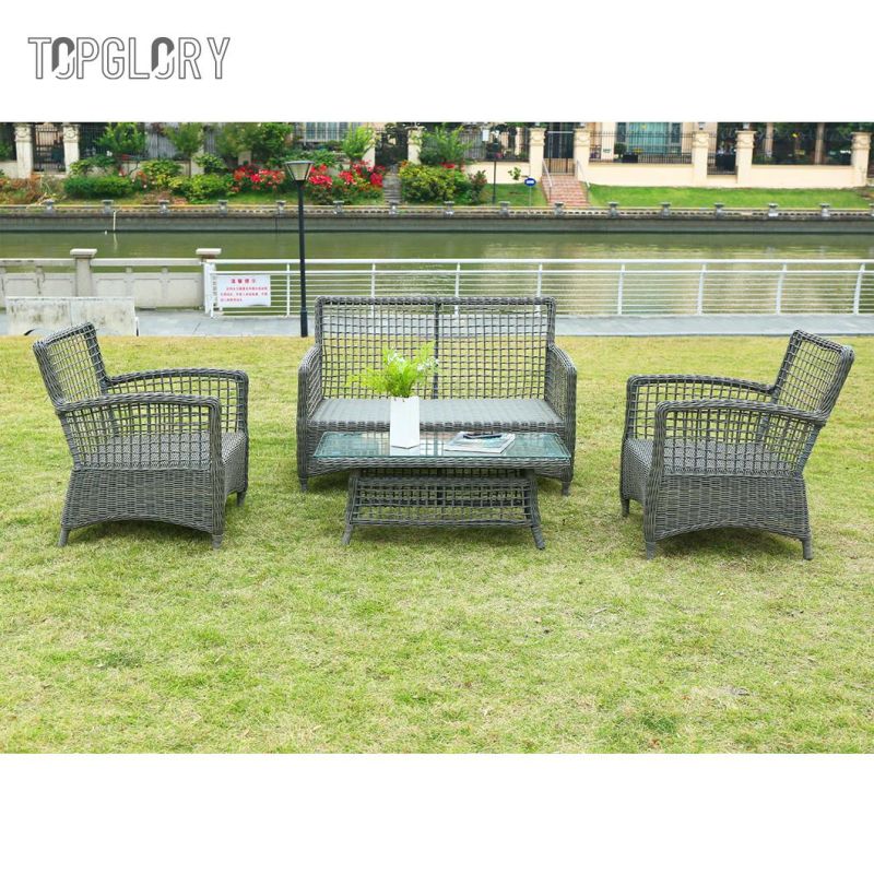 Best Quality Rattan Home Garden Furniture Wicker Outdoor Sofa