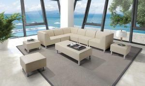 Indoor/Outdoor Lazy Sofa Set with PU Cover