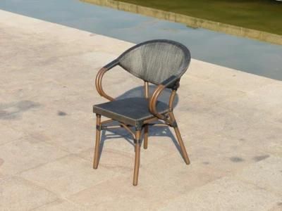 Balcony New Aluminum Metal Furniture Design Luxury Outdoor Dining Sets Garden Furniture Patio Chair Set