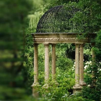 Marble Gazebo Stone Gazebo Hand Carved for Garden