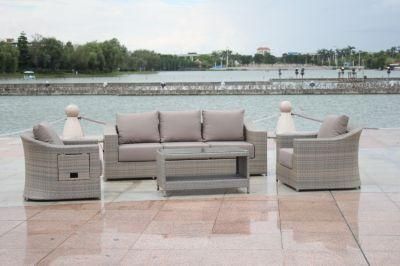 Customized New Darwin Modular Garden Furniture Set Outdoor Wicker Sofa