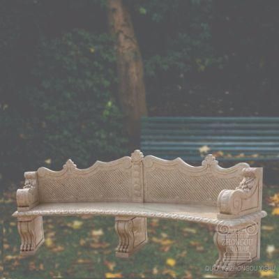 Garden Granite Egyptian Outdoor Marble Bench