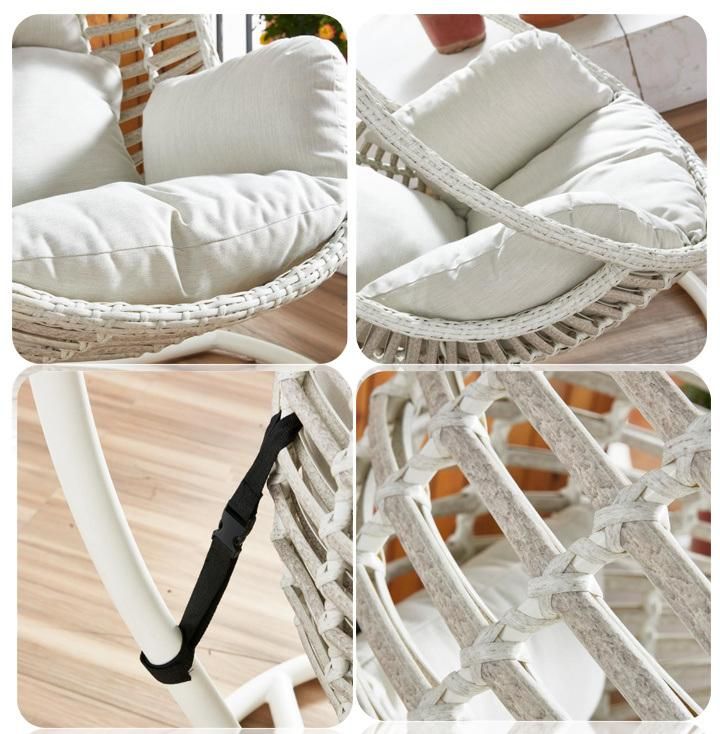 Love Shaped Swimming Pool Hotel Garden Backyard Hanging Swing Chair
