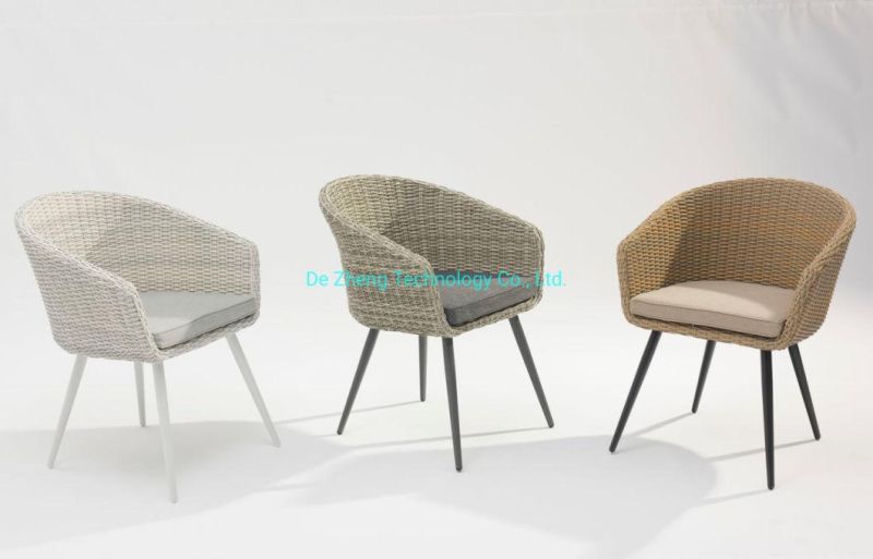 China Wholesale Factory Modern Patio Garden Hotel Aluminium Outdoor Rattan Chair