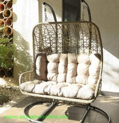 Comfortable Balcony Custom Single Double Swing Cradle Chair Household Indoor Hanging Basket Chair Wicker Chair Rocking Chair Hanging Chair