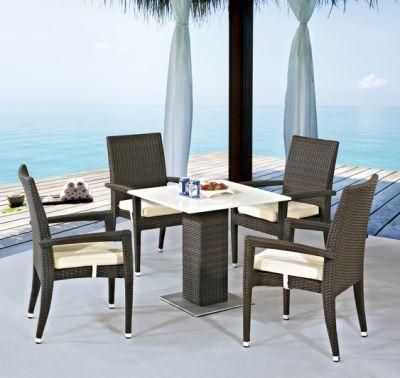 Outdoor Furniture Rattan/Wick Chair and Table Ln1012