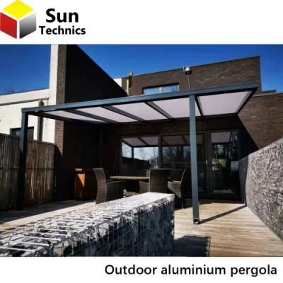Metal Garden Aluminum Profiles for Pergola Patio Roof Design
