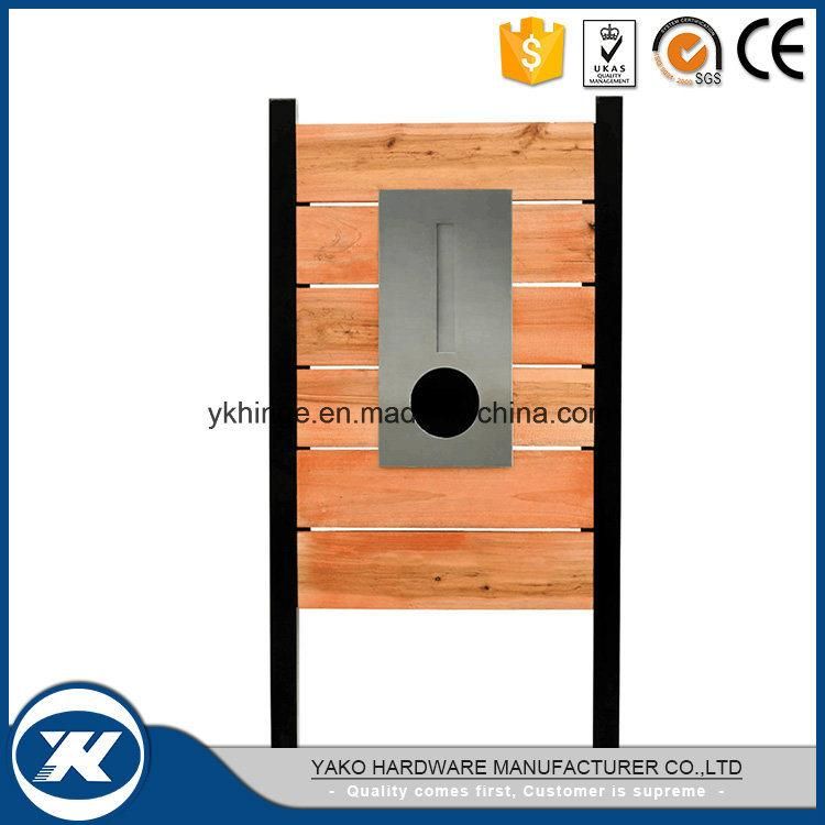 Australian Market Floor Type Outdoor Timber Wooden Mailbox with Pole