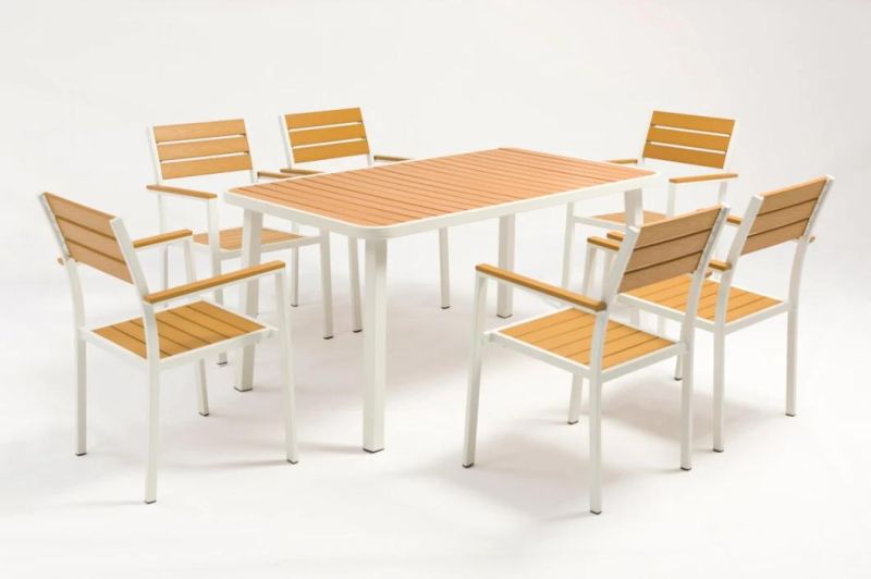 Outdoor Garden Set with Eco Wood Perfect for Dining