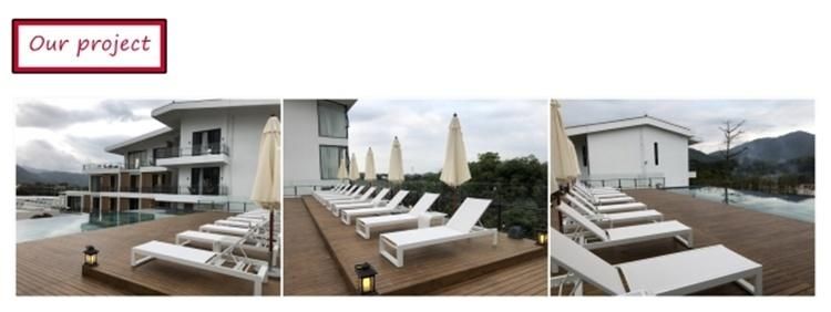 Fashion Leisure Outdoor Garden Patio Furniture Mesh Fabric Chair with SGS Certification Chaise Lounger