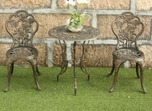 Hot Sale Metal Furniture Set Rose Tea Table Ty022