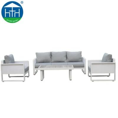 Modern Fashion Used Rattan Lounge Patio Corner Sofa Set Furniture