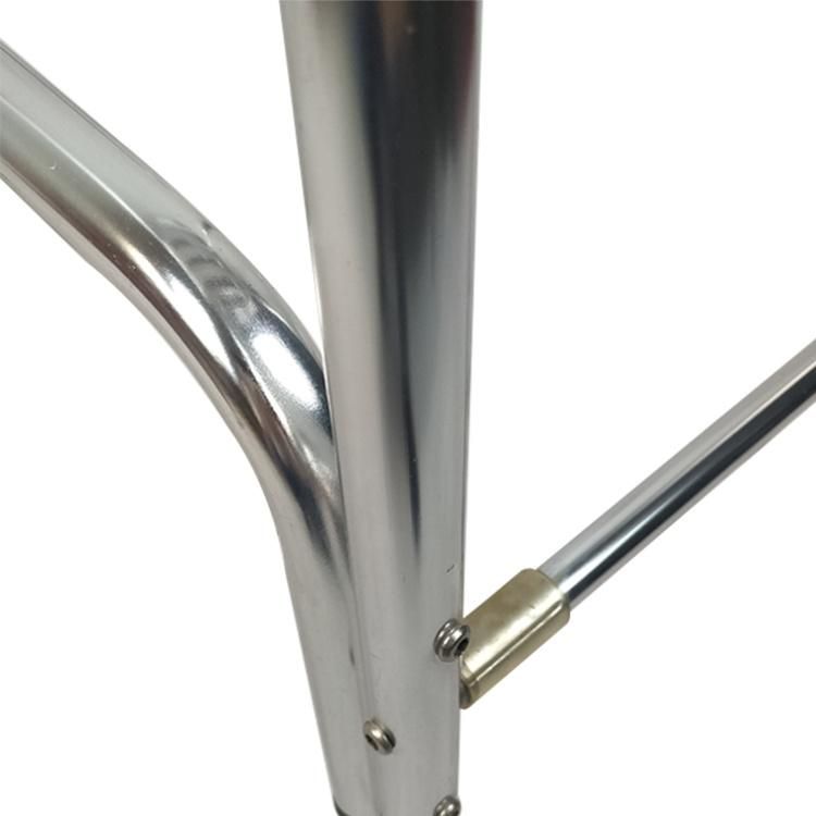 Low Price Outdoor Restaurant Light Weight Reinforce High Bar Chair with Armrest
