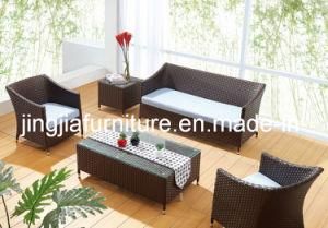 Outdoor Rattan Bistro Garden Patio Wicker Sofa Set (JJ-S723)