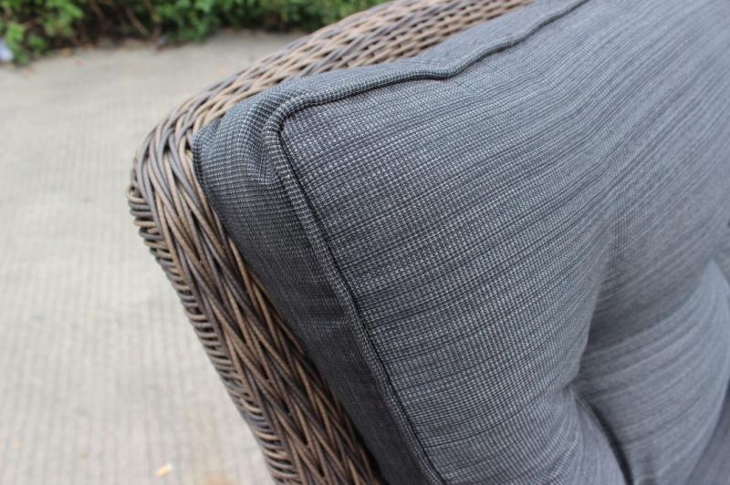 C- Wholesale Wicker Furniture Brown Garden Sofa