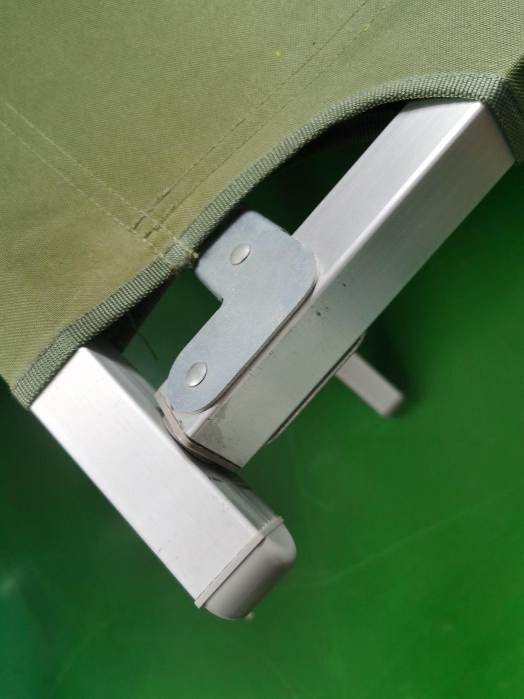 Portable Ultralight Folding Single Camping Bed Travel Crib Tent Bed Aluminum Alloy Metal Frame Outdoor Camping Hiking Bed