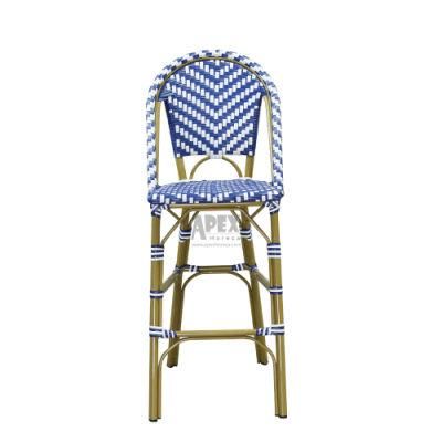 Popular High Quality Rattan Wicker Restaurant Bar Stool Chairs