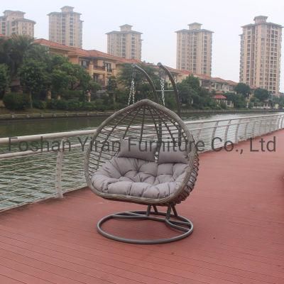 Casual Outdoor Hanging Chair PE Rattan Wicker Double Seater Swing Chair