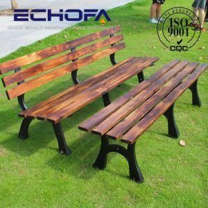 Camphor Wood with Cast Aluminum Legs for Waterproof Outdoor Chair Set