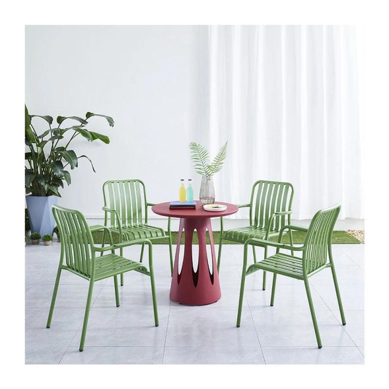 Hot Sale Modern Aluminum Anti-Rusty Outdoor Table