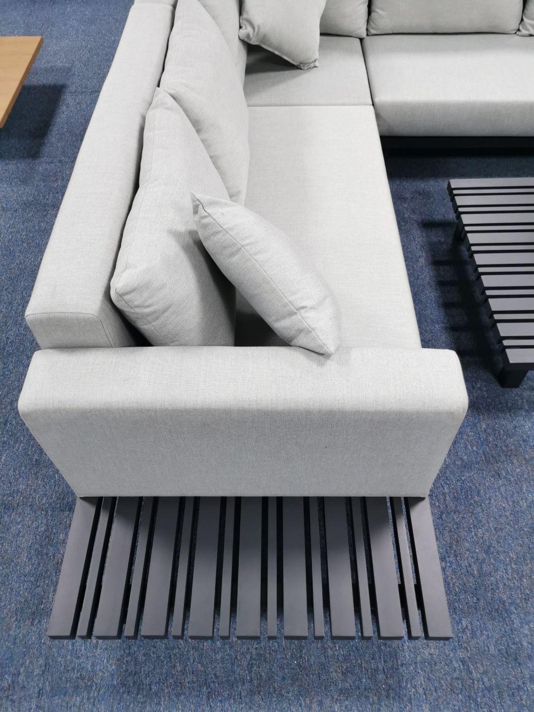 Carton Pack Online Sale Family Join Patio Sofa Upholstery Water Proof Sofa Sets Furniture