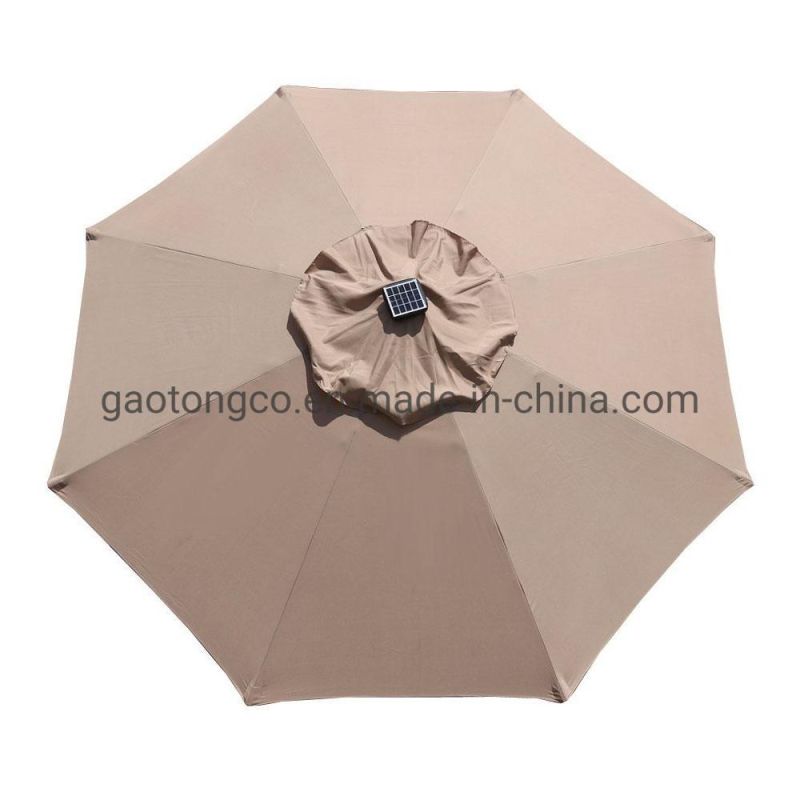 Aluminum Garden Parasol Outdoor Sunshade Patio Parasol Beach Umbrella