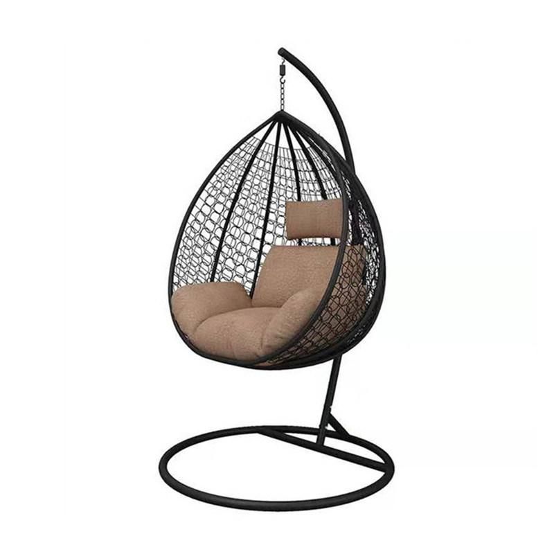 Leisure Outdoor Balcony Garden Hotel Hanging Rattan Wicker Swing Chair