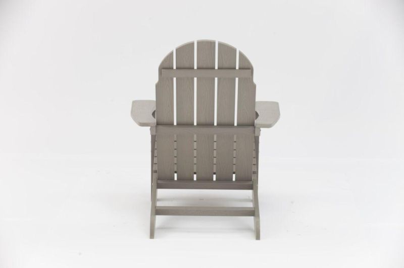 Wholesale Outdoor Sillas Exterior Poly Chair Lawn Set Monoblock Adirondack Armchair Gray Plastic Wood Reclining Garden Chairs