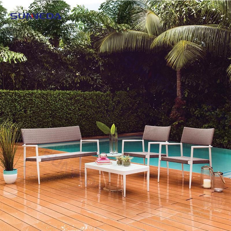 All-Weather Use for Project Custom PE Rattan Outdoor Garden Chair