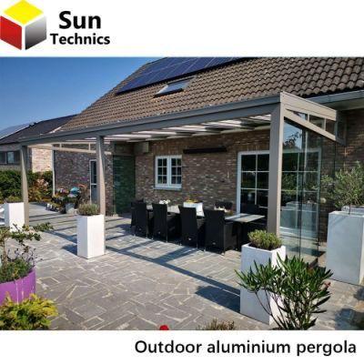 Waterproof Pergola Aluminum Profiles Pergola Cover System
