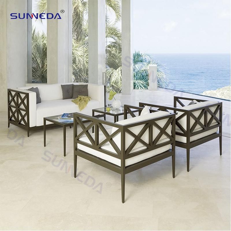 Modern Simple Design Sofa Set with Advanced Welding Procedure