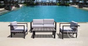 Simple modern Design All Weather Commercial Furniture Outdoor Garden Sofa Set